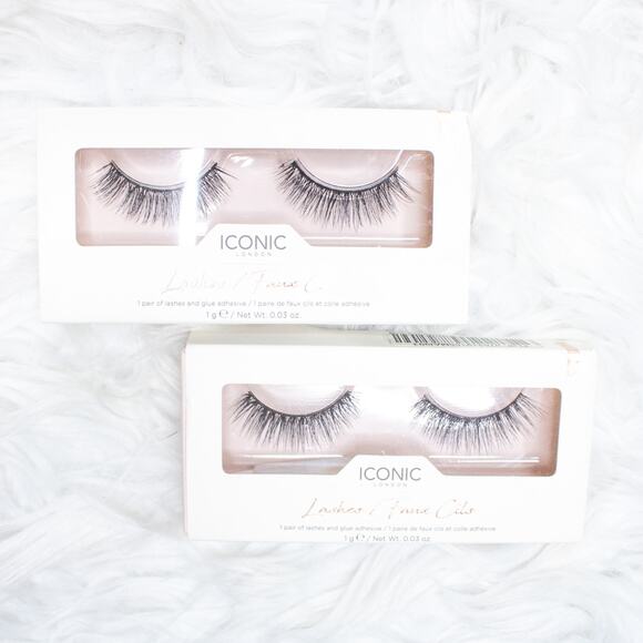 Iconic London Main Character False Lashes Long Faux Minx Eyelashes 2 PACK - Picture 5 of 7